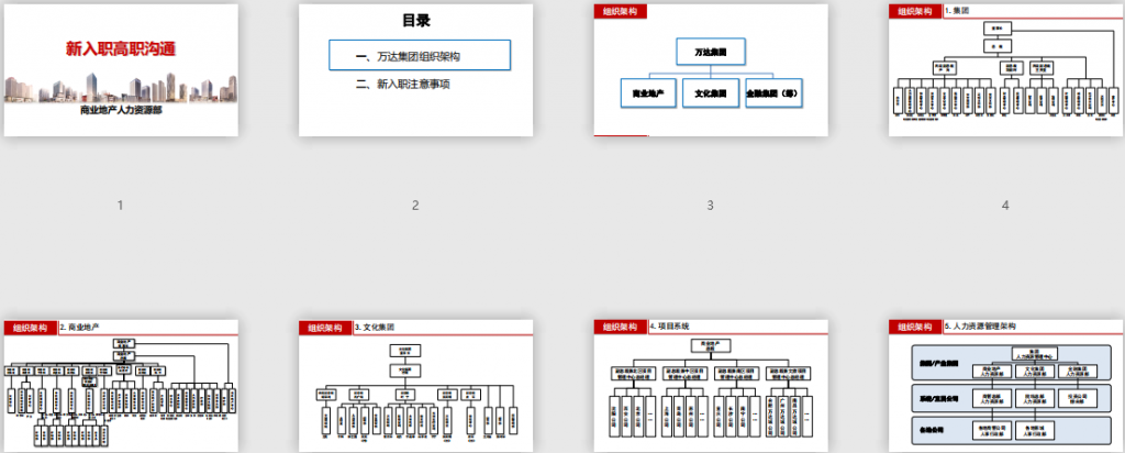 万达集团组织结构免费下载