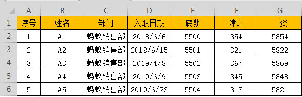 Excel在工资核算中的应用