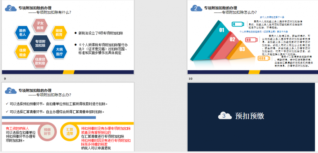 扣缴单位版新个税专项扣除培训免费下载