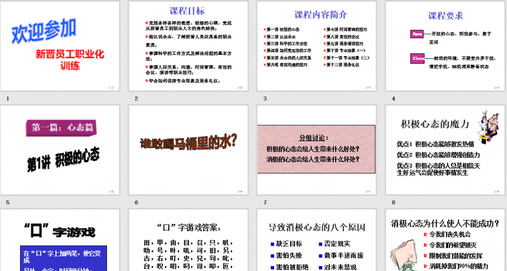 00强企业新晋员工职业化训练免费下载"