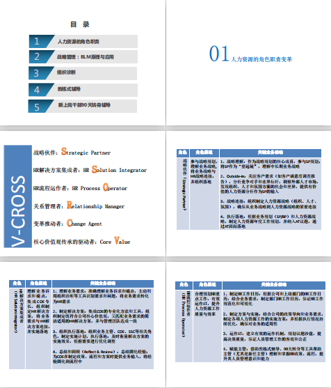 HRBP实践及分享免费下载