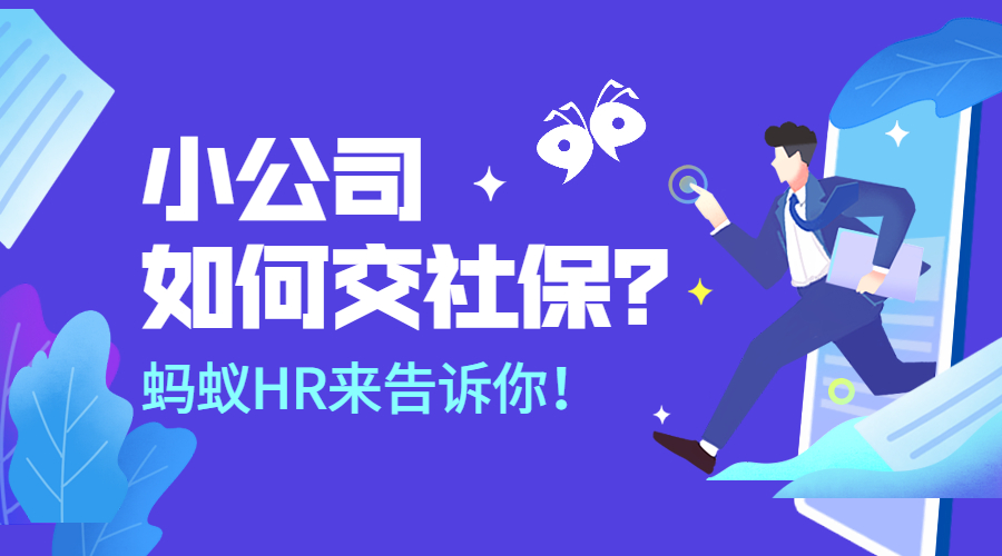 小公司怎么交社保？